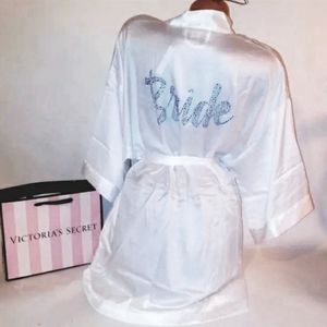 💍NWT. VICTORIA SECRET BRIDE BLING SILK ROBE